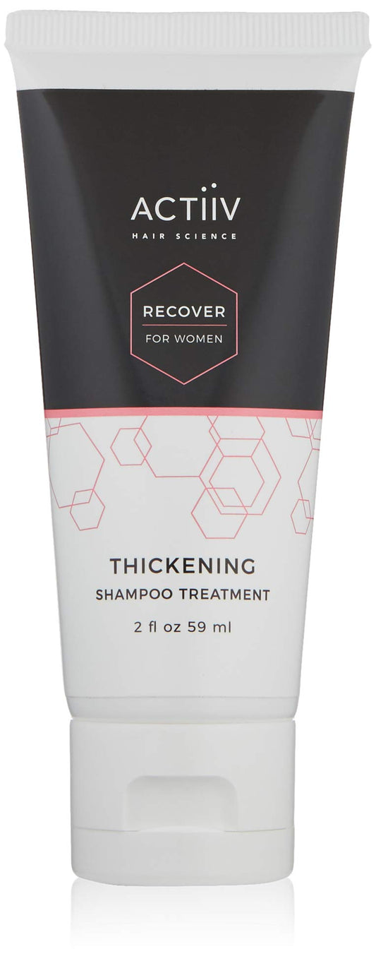 ACTIIV Recover Thickening Cleansing Hair Loss Shampoo Treatment for Women, 2 Fl Oz