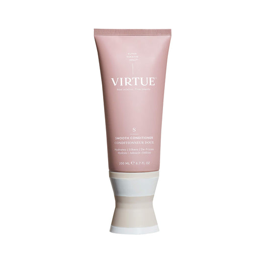 VIRTUE Smooth Conditioner 6.7 FL OZ | Alpha Keratin Silkens For Frizzy, Curly Hair | Sulfate Free, Paraben Free, Color Safe, Vegan