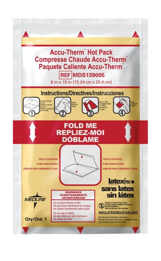 Accu-Therm Insulated Hot Packs 6" x 10" Case of 24